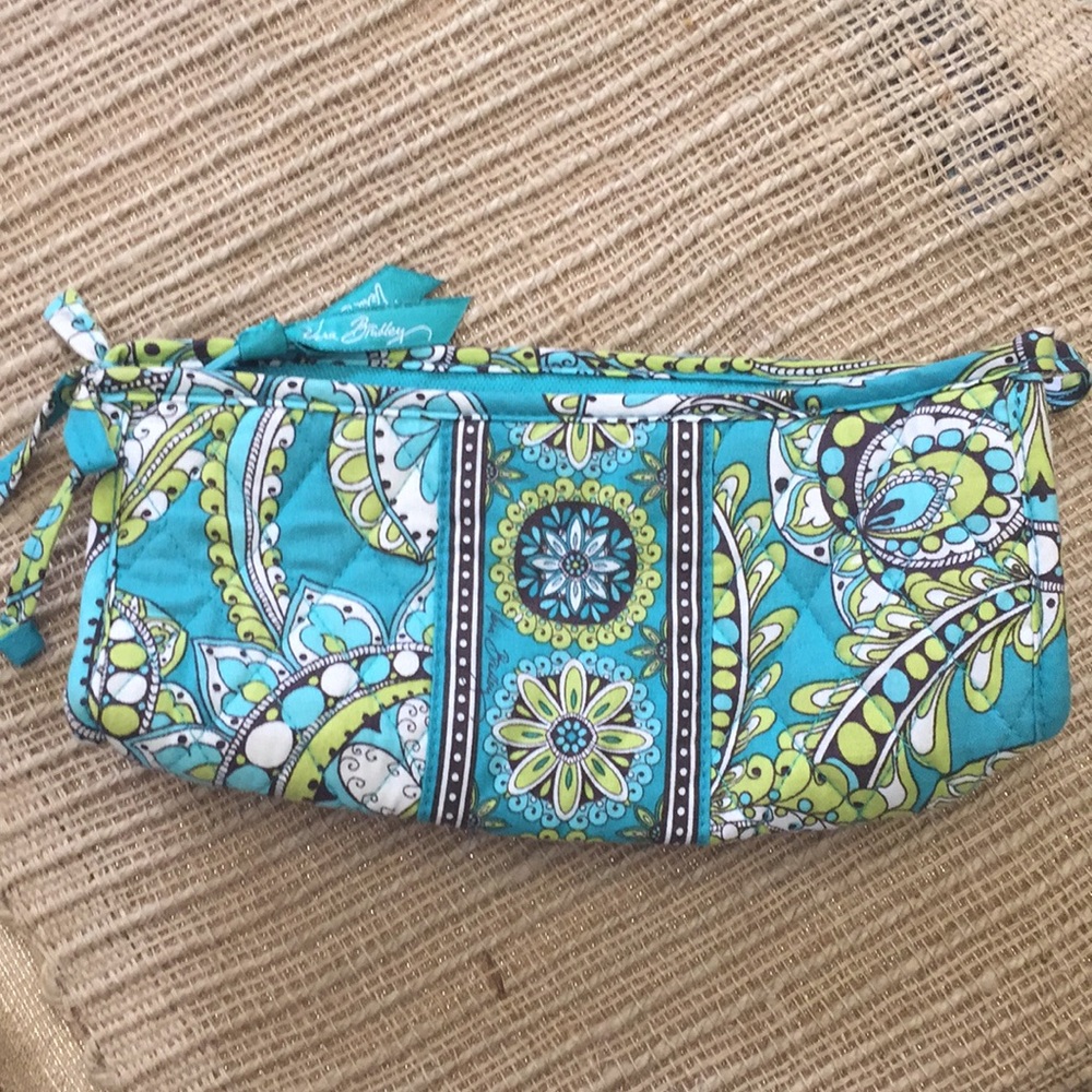 Vera Bradley pencil cosmetic bag